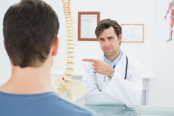 Consultatioun mat engem Dokter fir cervical osteochondrosis